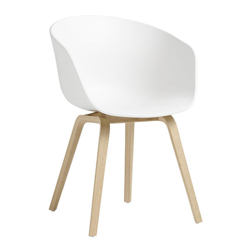 AAC 22 Armchair Water-Based Lacquered Oak